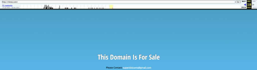 Mireo.hr WIPO Case for dot com domain
