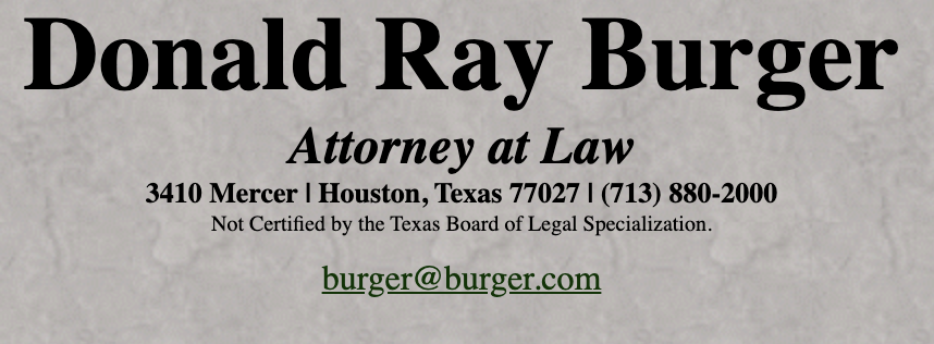Burger.com Donald Ray Burger