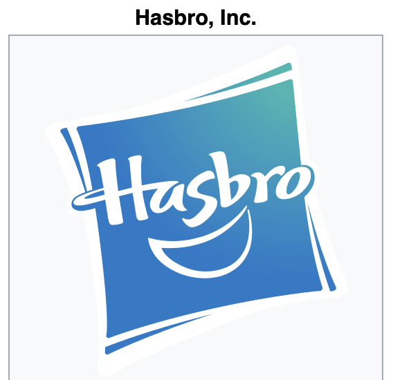 Hasbro Websites and Domain Names