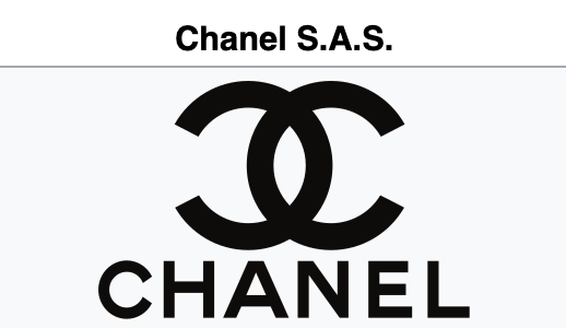Chanel Websites and Domains